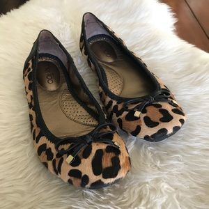 Me Too Leopard Print Flats